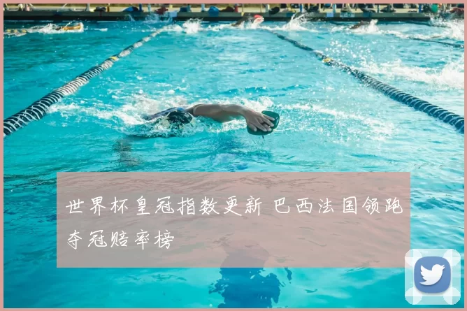 世界杯皇冠指数更新 巴西法国领跑夺冠赔率榜