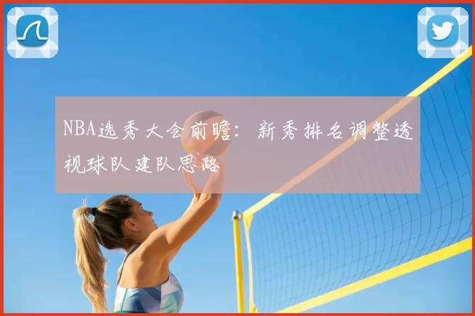 NBA选秀大会前瞻:新秀排名调整透视球队建队思路