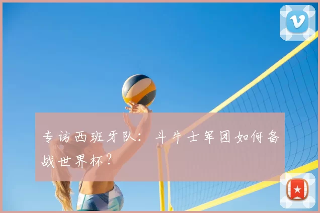 专访西班牙队:斗牛士军团如何备战世界杯?