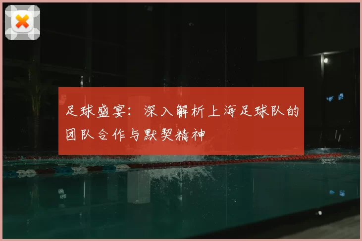足球盛宴:深入解析上海足球队的团队合作与默契精神