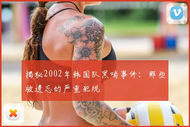 揭秘2002年韩国队黑哨事件:那些被遗忘的严重犯规